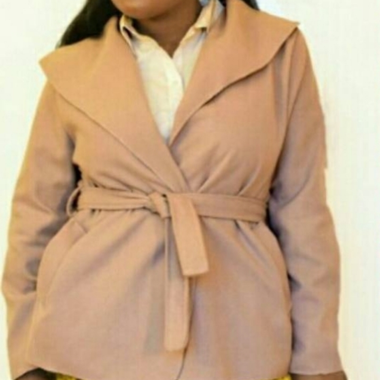 Belted Wool Jacket